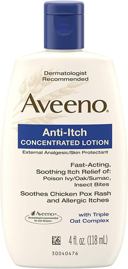 Aveeno Anti-Itch Konzentrierte Lotion - 4 Unze
