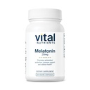 Vital Nutrients Melatonin 20mg | Vegan | Supplemento di sonno per sostenere il ciclo naturale di sonno del corpo* | Gluten, latticini, soia Free | 60 capsule