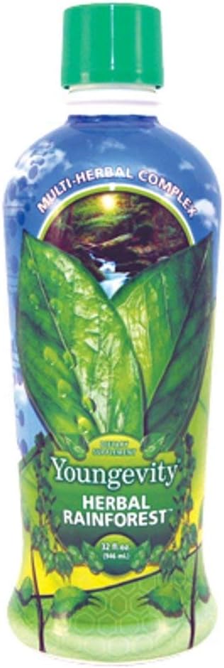 Youngevity Majestic Earth Herbal Rainforest, 32 Fl Oz - Ultimate Multi-Herbal, Multivitamin und Mineral Complex für Männer, Frauen, Kinder - Immun Support Supplement - Glutenfrei