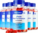 LIVORKA (5 Pack) Microbio ME Gummies, Microbio ME Gummies for Men, Microbio ME Gummy, Microbio ME Gumm, Microbio ME Gummies - Tutto Natural Support Supplement Gummies, 300 Gummies per 5 Mesi.
