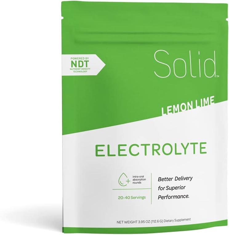 Feste Runden Elektrolyt Tabletten, 80/pk (Lemon-Lime)