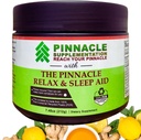 Pinnacle Relax & Schlaf-Ergänzung, Schlaf-Unterstützung Ergänzung mit Melatonin, Valerian Root, Ashwagandha, L Theanine, Zink, GABA & Magnesium für Calming, Natürliche Zitronen-Tee Flavoring (30 Portionen)