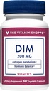 Das Vitamin Shoppe DIM mit BioPerine - unterstützt Hormon Balance & Estrogen Stoffwechsel - 200 MG (60 vegetarische Kapseln)