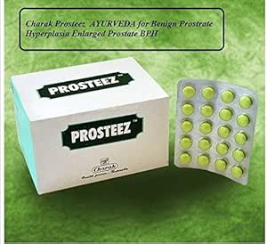 20 Tabletten von Charak Prosteez Herbal Benign Prostrate Hyperplasia Vergrößern Prostata Bph
