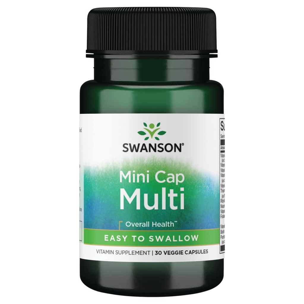 Swanson Multivitamine quotidienne sans minéraux 30 gélules