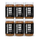 Fatworks Gourmet Cage-Free Duck Bone Broth, Traditional Flavor, Keto, Paleo, Collagen Rich, Konservierungsmittelfrei, 6 Packung 15 Unzen. Ja
