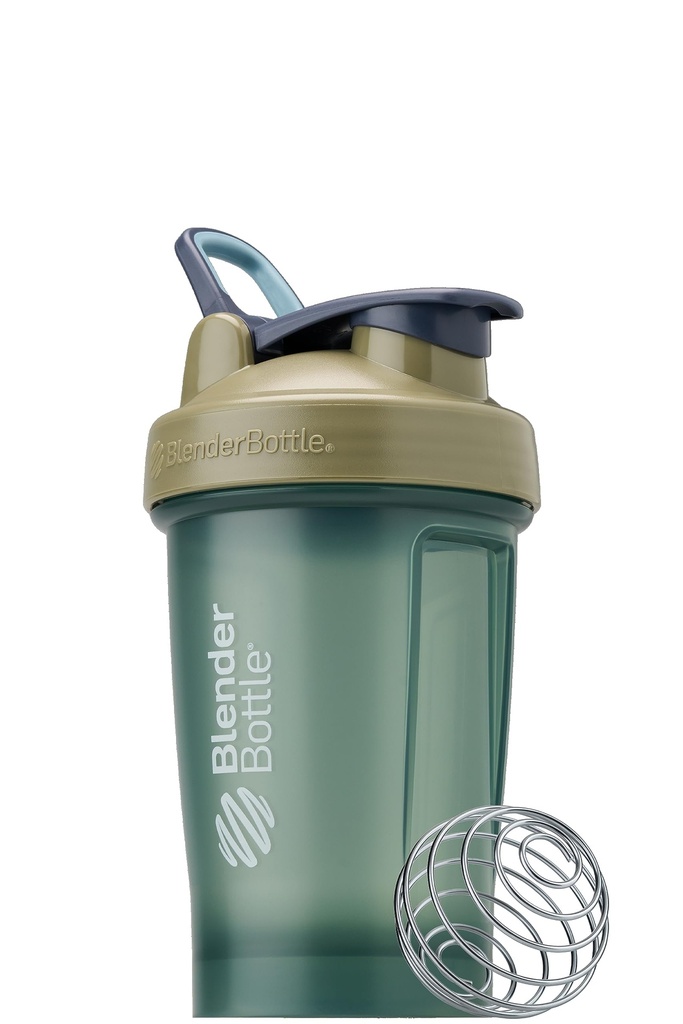 BlenderBottle Classic V2 Shaker Bottiglia Perfetta per Protein Shaker e Pre Workout, 20oz, Full Color Tan