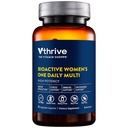 Multivitamine bioactive Vthrive une fois par jour pour les femmes Formule avancée pour soutenir le vieillissement en santé, la gestion du stress et la vitalité globale avec des nutriments essentiels (30 capsules végétariennes)
