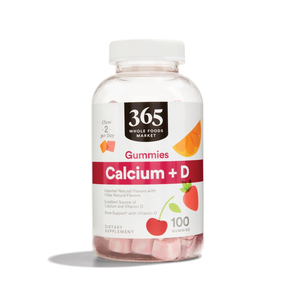 365 by Whole Foods Market, Calcium Adult Gummies, 100 Count