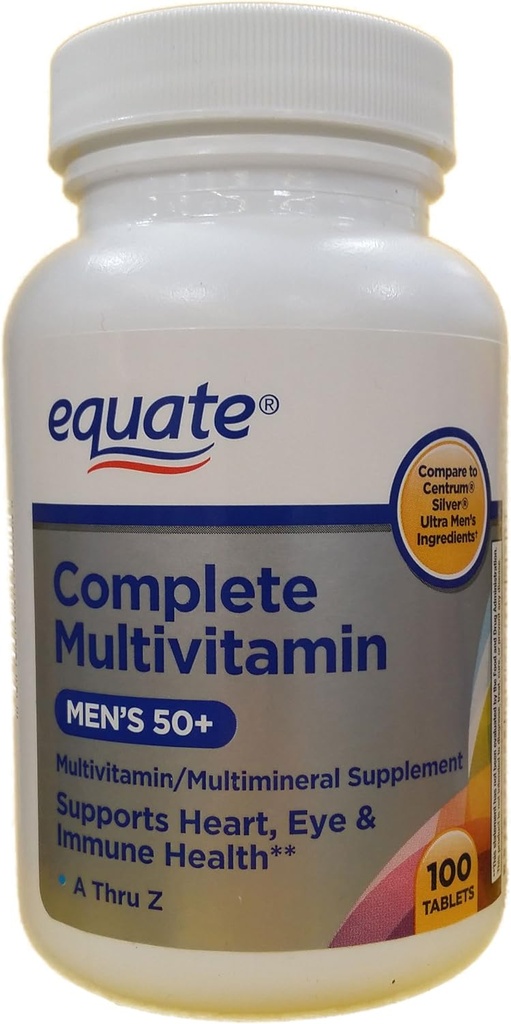 Compléter les 50+ hommes multivitamine