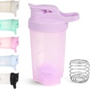 D.Y.A 16oz Shaker Bottle,Leak Proof Sports Shaker Cups für Protein Shakes,Shaker Bottle for Pre Workout and Travel To Go,BPA Free & Easy Clean Protein Shaker Bottle,Purple