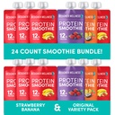 Designer Wellness Protein Smoothies Variety Pack und Erdbeer Banana Bundle