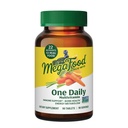 MegaFood One Daily Multivitamin - Multivitamin für Frauen und Männer - mit Real Food - Immununterstützungsergänzung - Vitamin C & Vitamin B - Knochengesundheit - Energiemetabolismus - Vegetarisch, Non-GMO - 90 Tabs