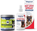 Vetericyn All-in 1 multifunktionale Hundeergänzung und Vetericyn Plus Hot Spot Spray