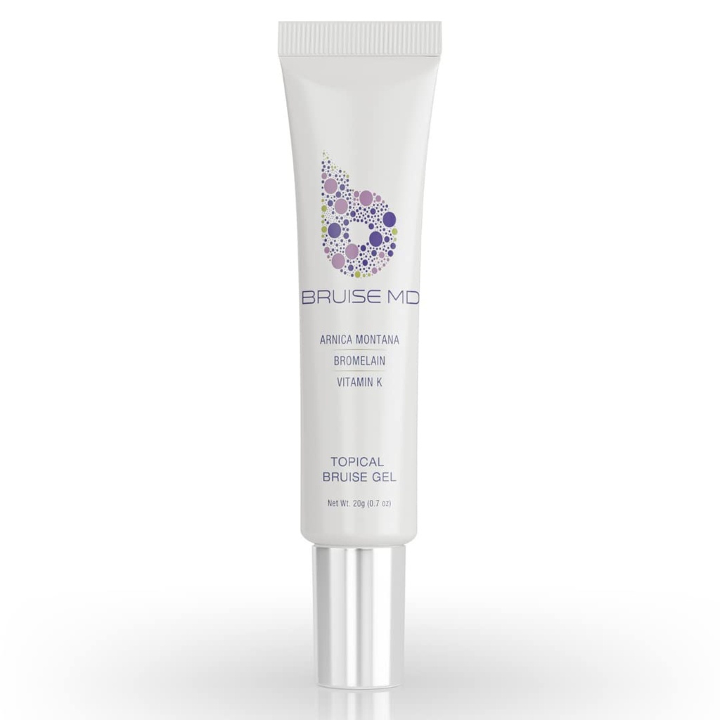 Topical Gel für Bruising und Swelling, 20% Arnica, Bromelain, 2% Vitamin K Oxid, 20g (0.7 fl oz) – Advanced Concentrated Bruise Treatment Formula