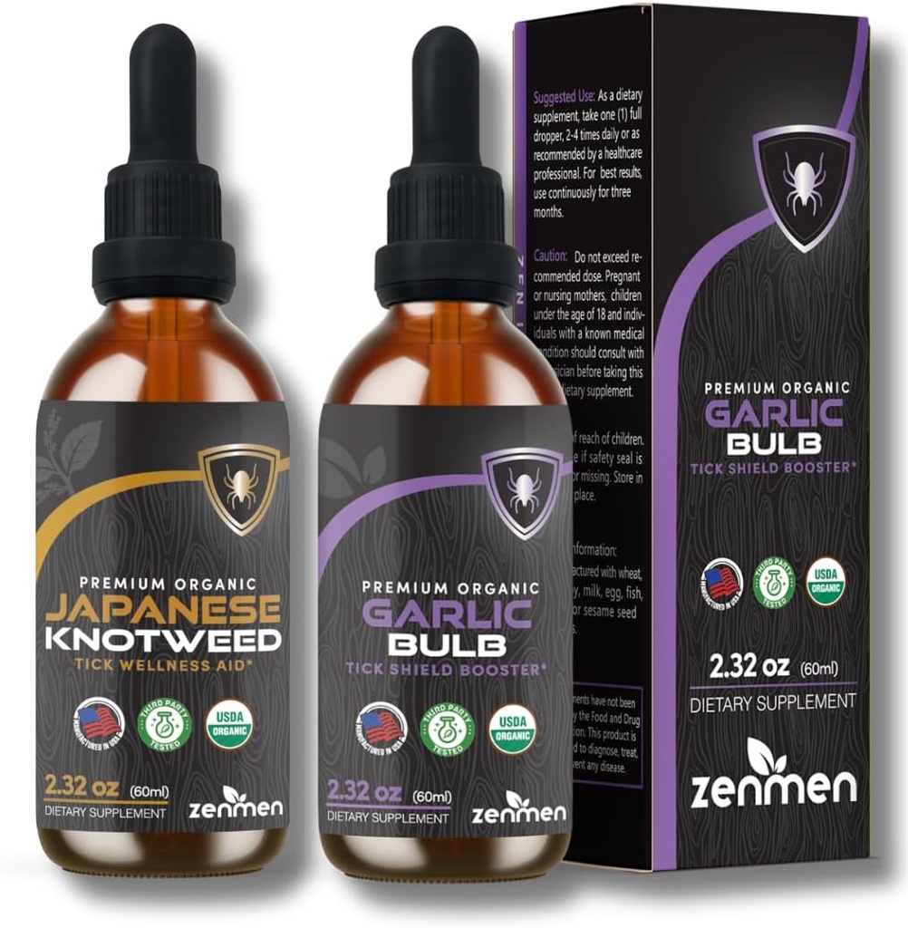 Zenmen Immune Support Bundle: Teintures japonaises et ailiques