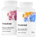 THORNE - Vieillissement actif Ensemble de multivitamines - Nutrition adaptée aux hommes et aux femmes 50+ - 30 portions