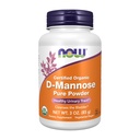 NOW Integratori, D-Mannose Polvere per il supporto immunitario, Progetto non OGM Verificato, Tratto urinario sano*, 3-Ounce