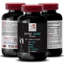 A-AKG, Nitric Oxide - Nitric Oxid Booster - Übungsergänzung, Power Boost, Stärke Enhancer, Endurance Mix, Stamina Erhöhen, Performance Booster, Recovery Formula, Muskelfokus 1 Flasche 60 Tabs
