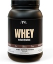 Nutrition PowerCore Protéines isolées de lactosérum - faible teneur en glucides, faible teneur en gras, mélange facilement - 25g de protéines par portion - Flaveur de chocolat, non OGM, récupération musculaire et supplément gain de maigre (2 lb)