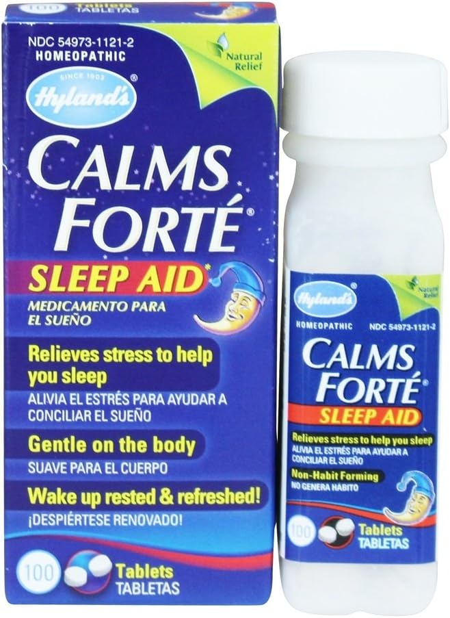 HYLANDS beruhigt Forte Schlafhilfe Tabletten, 100 CT