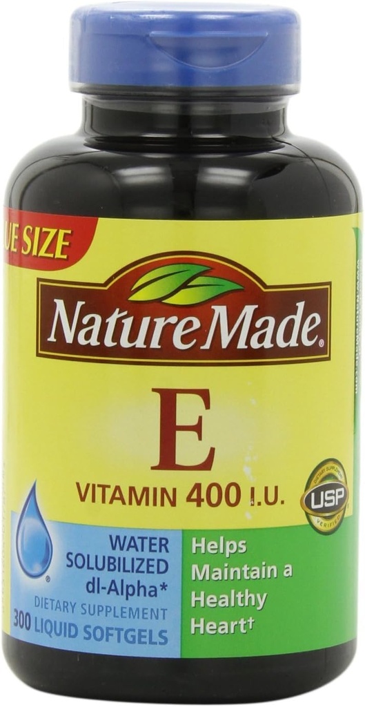 Natur Made Vitamin E 400IU, 300 Softgels