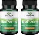 Swanson Bioperine 10 mg 60 Caps (2 Confezione)