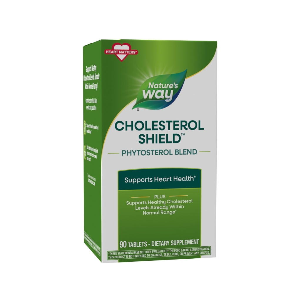 Enzymatic Therapy - Cholesterol Shield, 90 Tabletten [Gesundheit und Schönheit]