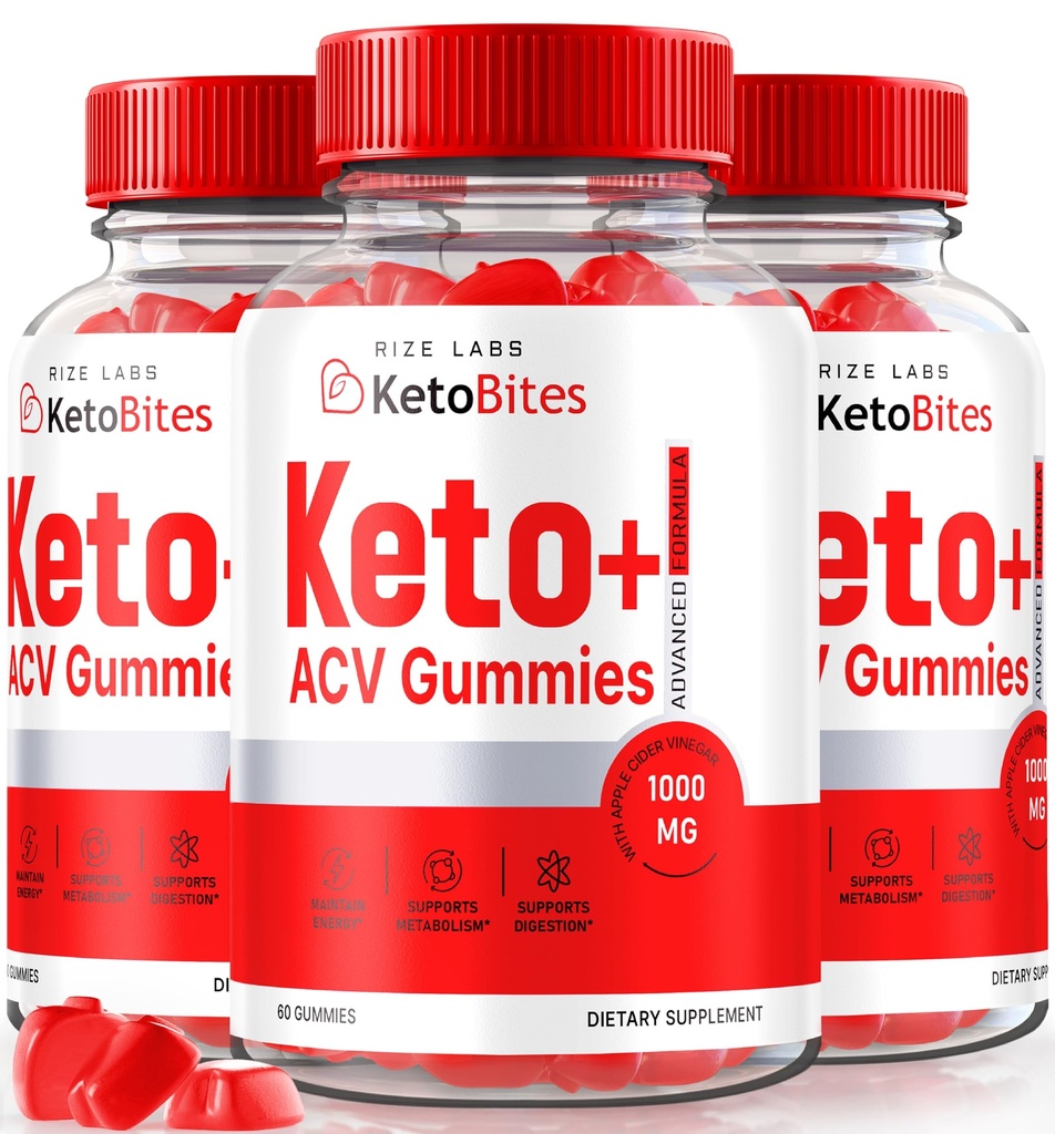 les laboratoires de taille - Keto Bites ACV Gummies pour la perte de poids avancée, tout supplément de vinaigre de cidre de pomme naturel (180 Gummies)