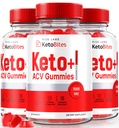 les laboratoires de taille - Keto Bites ACV Gummies pour la perte de poids avancée, tout supplément de vinaigre de cidre de pomme naturel (180 Gummies)