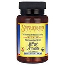 Swanson Amino Acid Ajipure L-Tyrosin Pharma Grade 500 Milligramme 60 Veg Kapseln