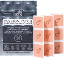 Laki Naturals Passion Patch für Herren (Pack mit 15) – Unterstützt Zirkulation, Vitalität, Kraft und Energie mit natürlichen Inhaltsstoffen – Non-Habit Forming, Time-Released Men’s Health Wellness Patches