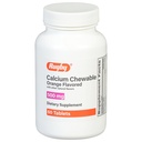 Rugby 500mg Calcium Comprimés à croquer - Supplément diététique - Aromatisé orange - 60 Nombre (1 paquet)