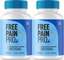 (2 Pack) Free Pain Pro Capsules, Official Free Pain Pro Supplement Capsules Advanced Formula, Free Pain Pro Pills All Natural to Support Overall Wellness, Free Pain Pro Formula Review, 120 Kapseln