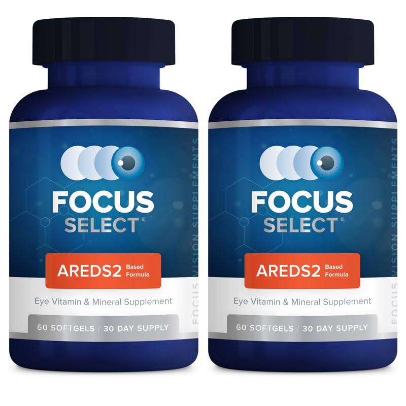 Focus Select AREDS2 à base de supplément Vitamine-minéral pour les yeux