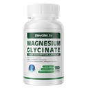 Magnesio Glycinate 400 MG per Serve 100% Chelato per Alta Assorbimento, Gentle On Stomach, Non OGM, 180 Capsule Vegetariani