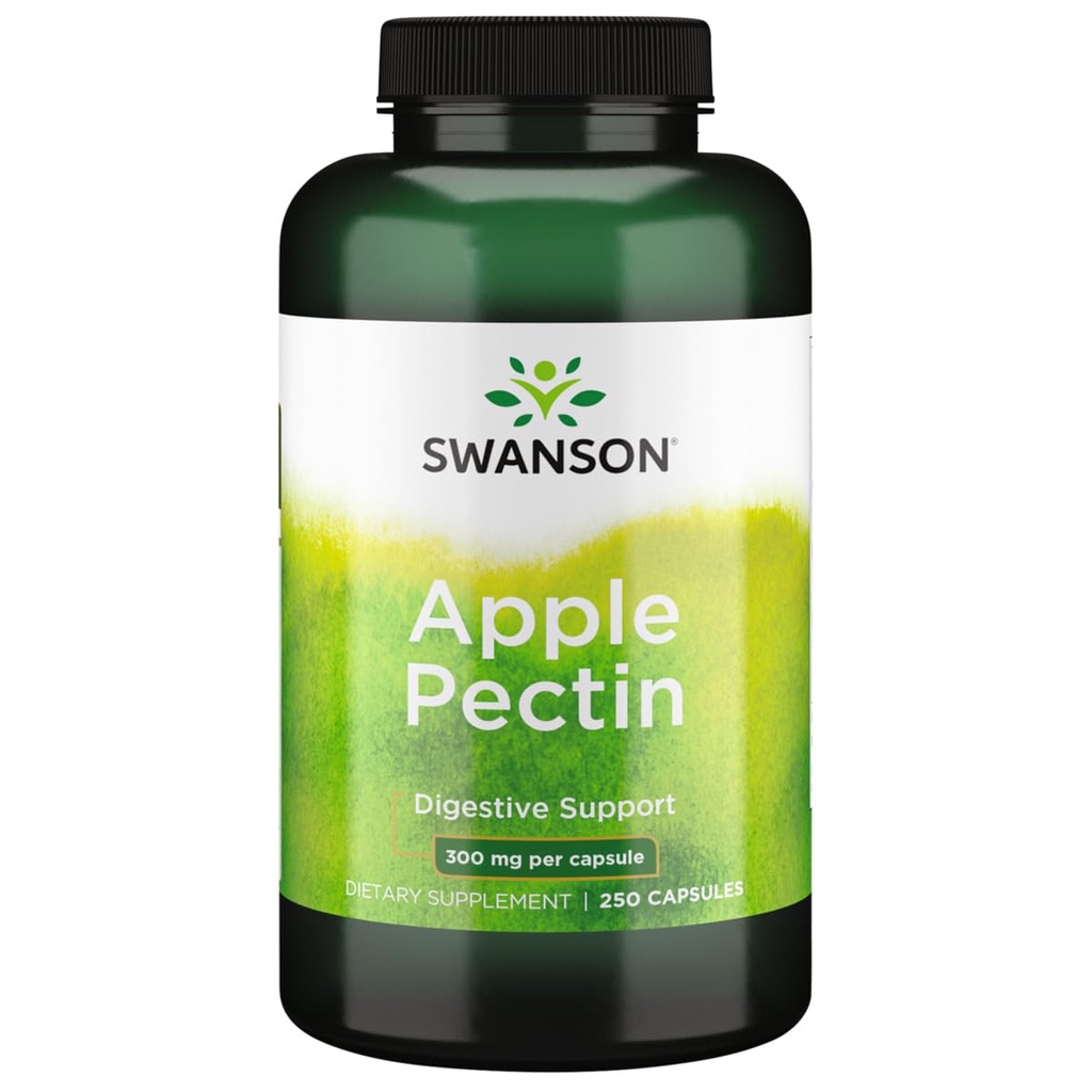 Swanson Apple Pectin 300 Milligrammes 250 Capsules