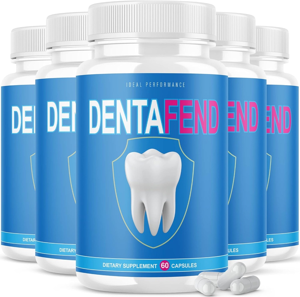 PERFORMANCE IDEALE (5 Confezione) Dentafend per il supplemento denti Dentafend Pillola per denti (300 capsule)