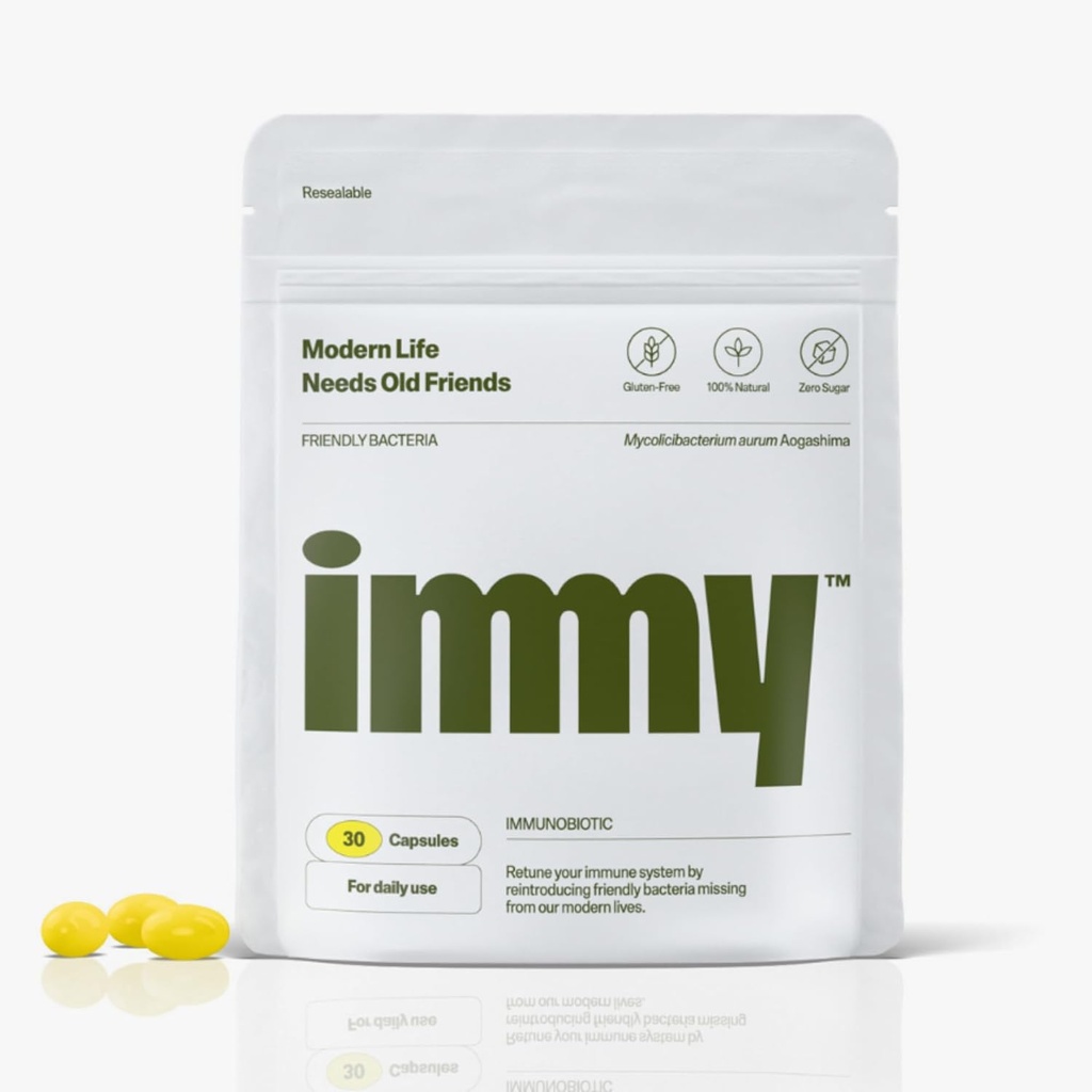 IMMY Immun-Ergänzung für Mood-Unterstützung und Gut-Gesundheit, 30 ct. - Unterstützt Joint Relief, Fokus & Mood-Unterstützung, Natural Calming Aid