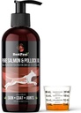 Pure Wild Alaskan Lachs & Pollock Öl für Hunde & Katzen Haut und Mantel - Fischöl Flüssigkeit mit Pumpe - Unterstützt Gelenkfunktion & Herz Gesundheit - Omega 3 Flüssige Nahrungsergänzung - Alle natürlichen EPA + DHA - 8oz