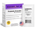 Lactobacillus Probiotici per le donne e gli uomini 12 pacchetti con Lactobacillus Acidophilus & Bulgaricus Probiotic, Integratori dietetici Granules per il supporto del fegato quotidiano, Salute digestiva & equilibrio interno