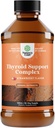 Supplément de support thyroïde à absorption élevée - Suppléments d'iode liquide végétalien pour le soutien thyroïde pour les femmes et les hommes avec le sélénium Myo-Inositol et la nébulosité stingante pour l'énergie améliorée et Focus
