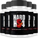 Rize labs Hard HS4 Capsule per la salute degli uomini, Pillole ad alta resistenza, Supporto maschile per prestazioni complessive, Hard HS4 Formula massima, Pastillas - Confezione da 5 (300 capsule)