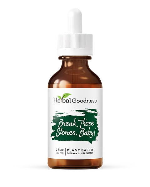 Herbal Goodness Break Diese Steine Baby - Kidney Cleanse Detox und Liver Detox Gesundheit Kräuterergänzung, Chanca Piedra (Kidney Stone Breaker), Dandelion Root Supplement, Milk Thistle - 2 Fl. Oz