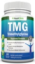 TMG Trimethylglycin-Ergänzung - 1000mg - 180 Kapseln - Premium Pure Betaine Anhydrous - Unterstützt normale Homocystein & Blutdruckniveaus - fördert Methylierungsprozesse - Non-GMO Formel