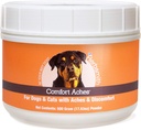 Herbsmith Comfort Aches – Relief de douleur à base de plantes pour chiens + chats – Pour animaux de compagnie + douleurs – Supplément anti-inflammatoire – 500g poudre