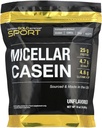 California Gold Nutrition Sport, Caséine Micellaire, Non aromatisée, Absorption lente, 16 oz (454 g)