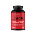MuscleMeds Liver Detox & Defend, Cleanse, Repair Formula - Herbal Liver Support Supplement, NAC, Silymarin Milk Thistle, 60 Servings