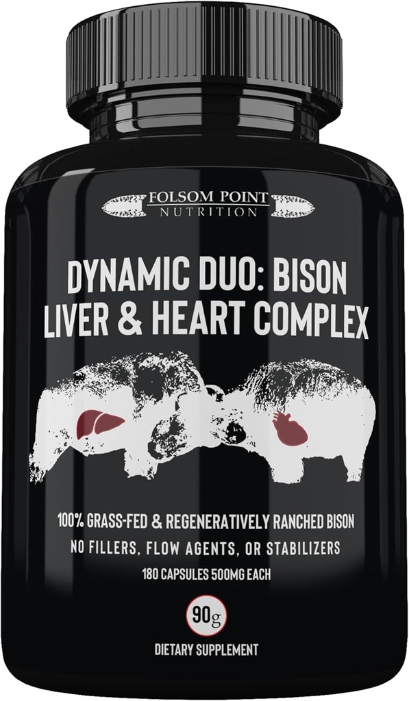 Duo dynamique : complexe hépatique et cardiaque 100% alimenté par l'herbe