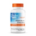 Doctor's Best Proteolytic Enzymes Supplement für Männer und Frauen - Unterstützt Protein Digestion, Kapseln für Verdauungs-, Bromelain, Protease, & Papain Blend, unterstützt Stoffwechsel-Gesundheit - 90 Veg Kapseln